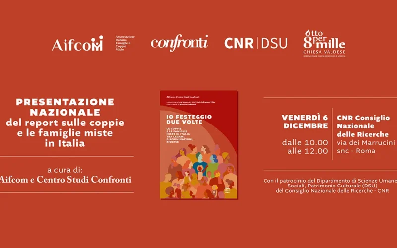 Presentazione del Report “Io Festeggio due volte”