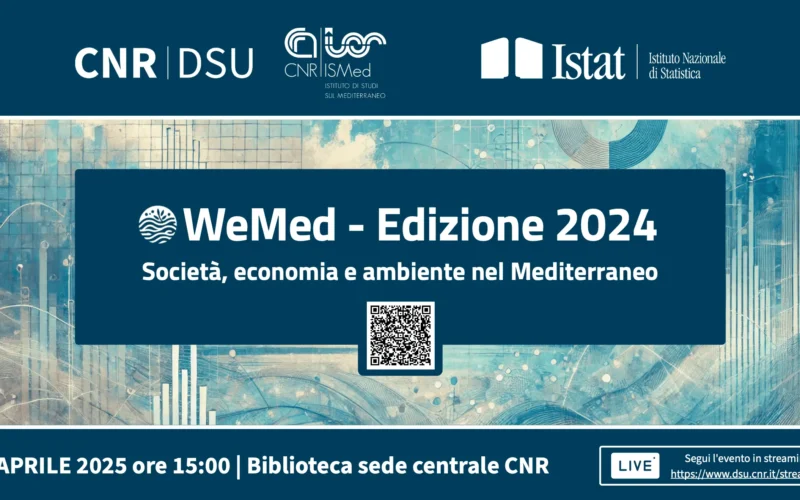 Presentazione di WeMed 2024 – Società, economia e ambiente nel Mediterraneo