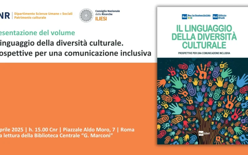 Presentazione del volume “Il linguaggio della diversità culturale. Prospettive per una comunicazione inclusiva”