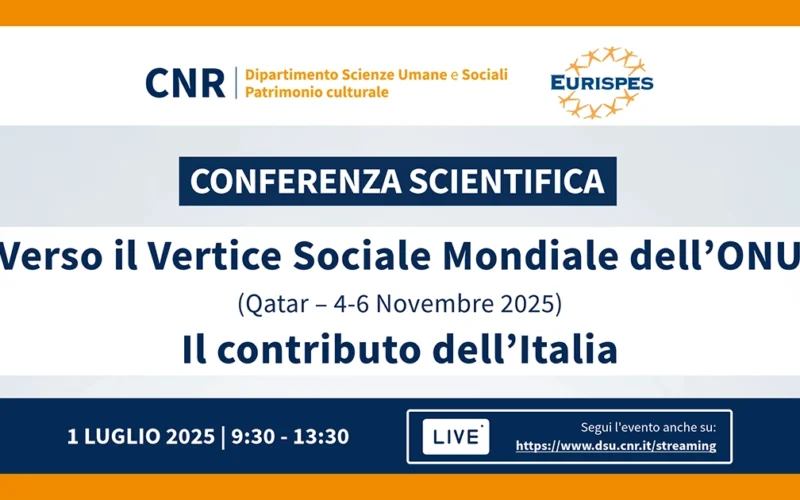 Conferenza “Verso il Vertice Sociale Mondiale dell’ONU. Il contributo dell’Italia”