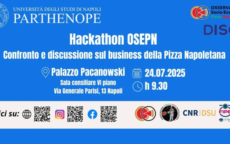 Hackathon OSEPN – Confronto e discussione sul business della Pizza Napoletana