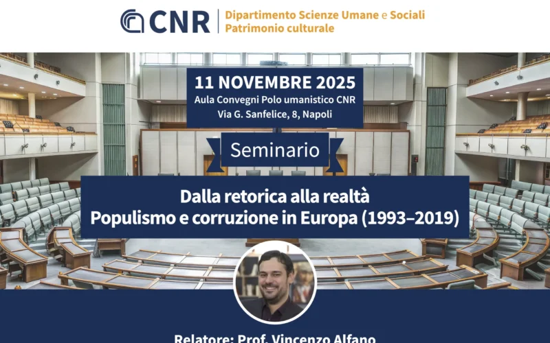 Seminario “Dalla retorica alla realtà Populismo e corruzione in Europa (1993–2019)”