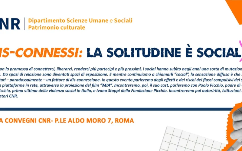 DIS-CONNESSI, la solitudine è sociale. Introduzione e proiezione del film “MIA”